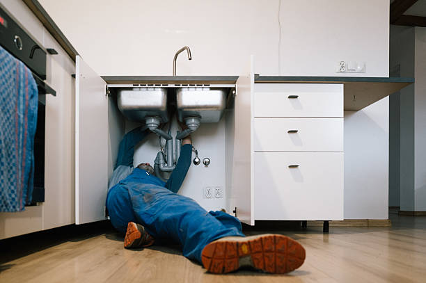 Professional Plumbing technician working in Red Creek, WV
